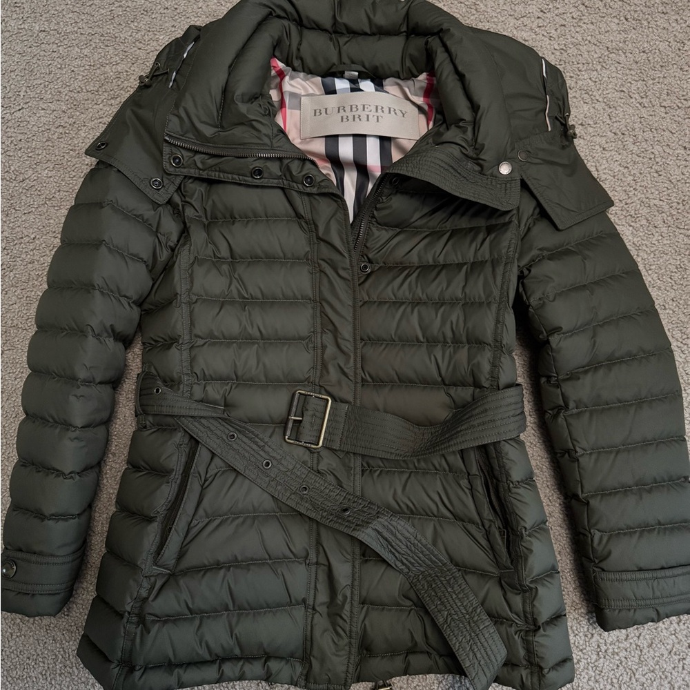 Burberry Brit Cornsdale Belted Puffer